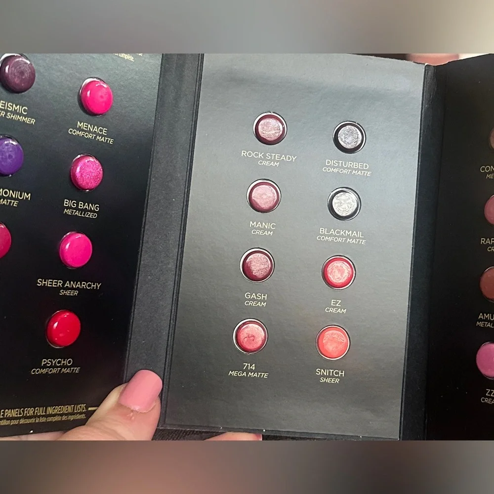 New Sampler Lip Makeup Lot Clinique‎ Dior Urban Decay Yves Saint Lauren